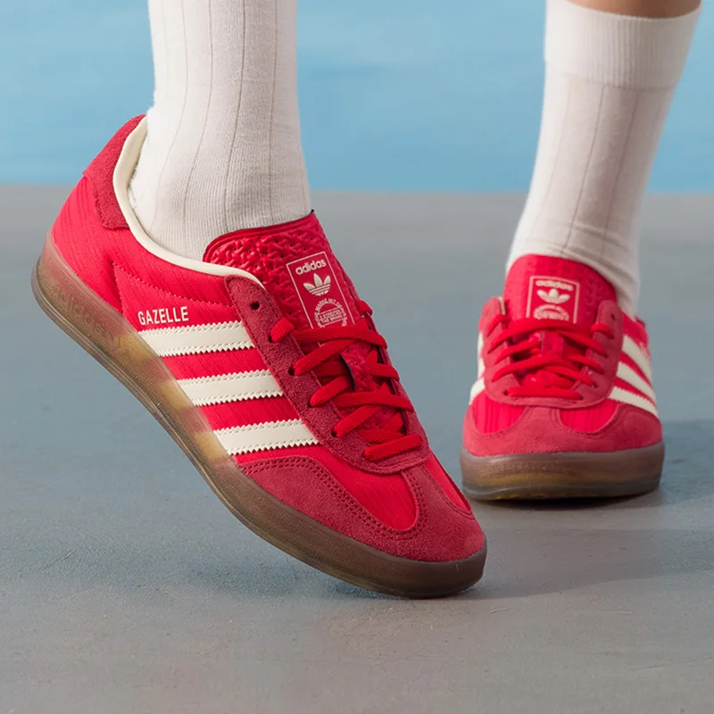 

Adidas Originals Gazelle Indoor Women's Casual Shoes Retro Trendy Low-Top Sneakers Commuter Lightweight Casual Shoes Js1411