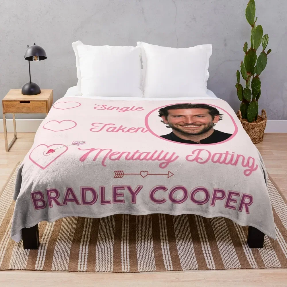 

Mentally Dating Bradley Cooper Throw Blanket Winter beds Luxury Thicken Blankets