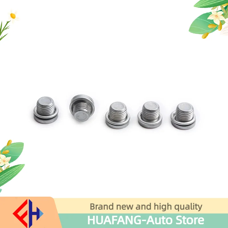 

N0160276 N91167901 5x Oil Drain Plug Screw W/ Washer M14x1.5 For Seat skoda Cayenne Macan Panamera N91101402 High Quality