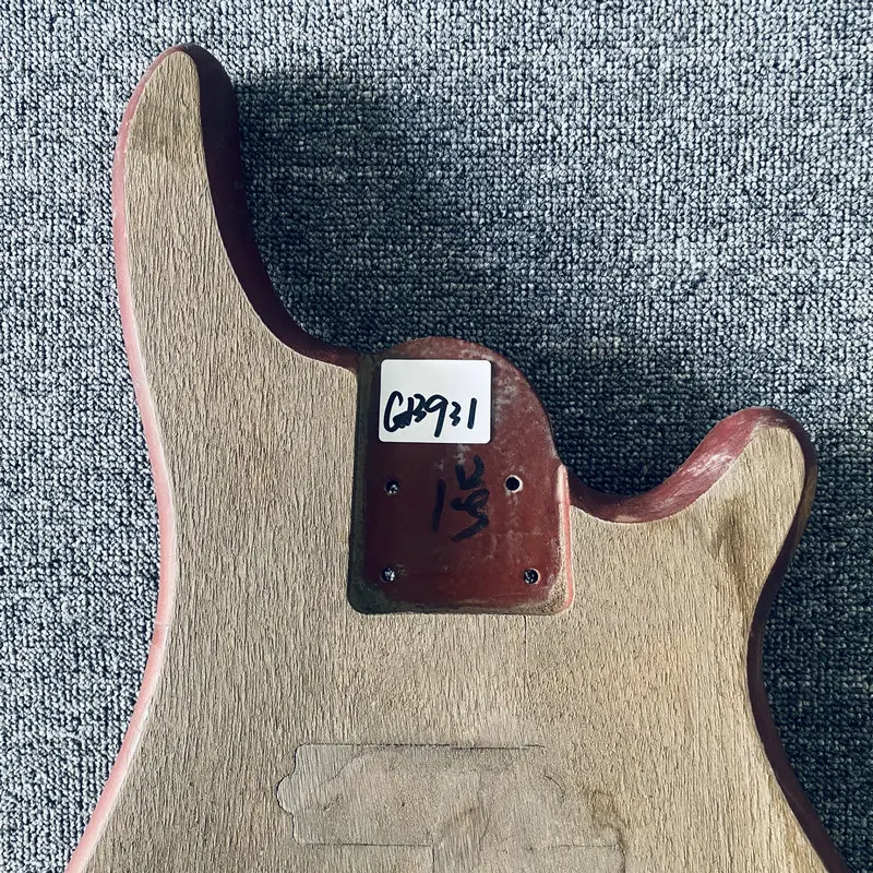 GB931 Active Electric Bass Unfinished PJB Bass Body in Solid Wood Surface Damages Dirty Craks Special Sales for Custom ORDERS