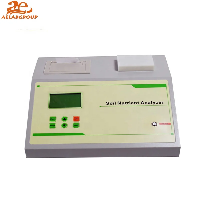 AELAB Soil Nutrient Kit Analyser Tester Analyzer Soil nutrient analyzer With Crops Fertilization Guidance