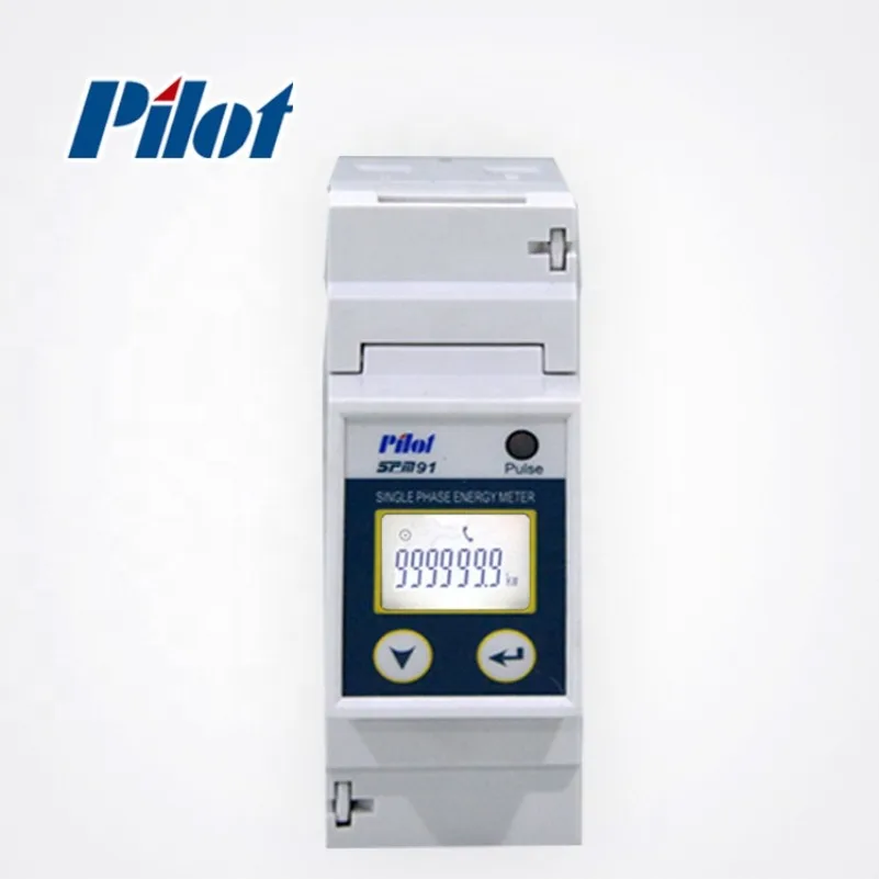 

PILOT SPM91 single phase kwh meter lora Din rail