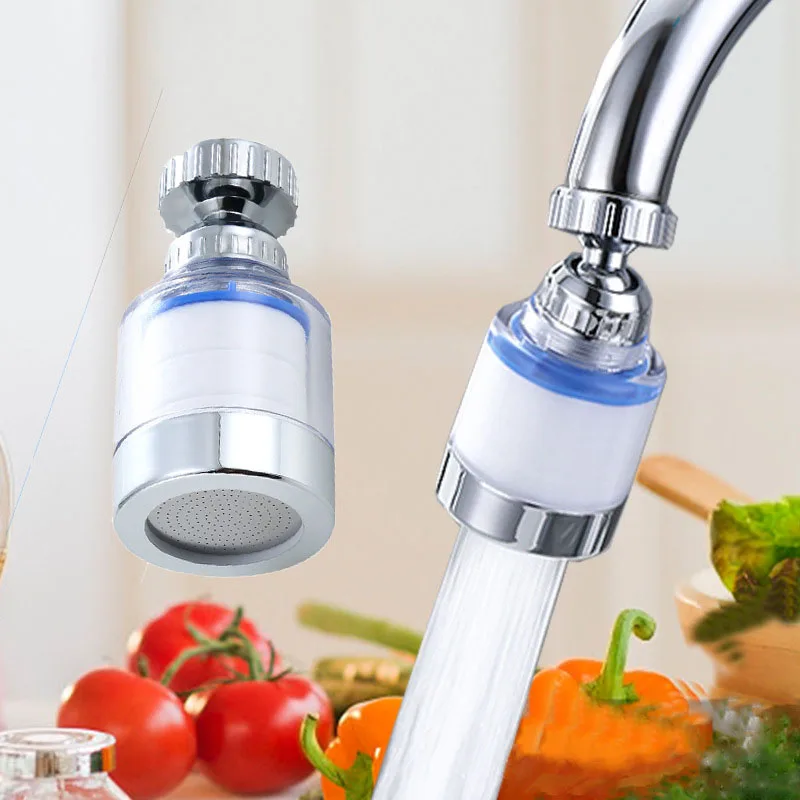 Faucet showerhead water purifier multiple filter nozzle kitchen universal tap water filter splash proof head extension device