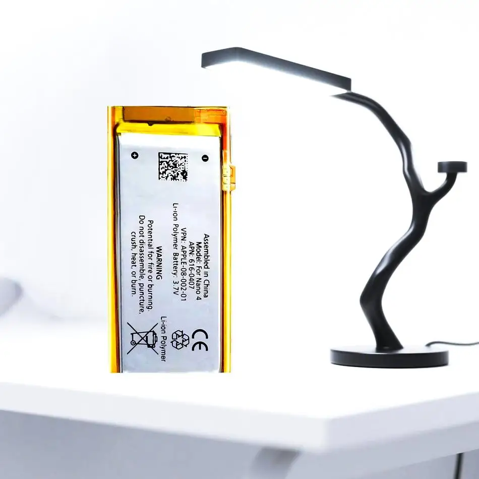 

Для Apple Ipod Nano 4 4 поколения 616-0407 Хорошая низкотемпературная прочная батарея Mp3