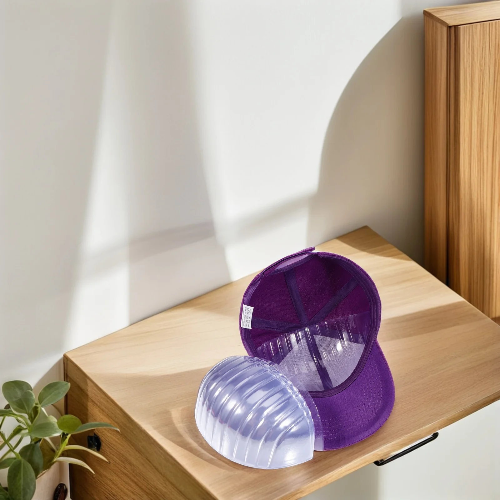 

25pcs Hat Insert for Baseball Cap Shaper Half Lining Plastic Support Storage Kids Size 54cm Lightweight Compact Design Hat