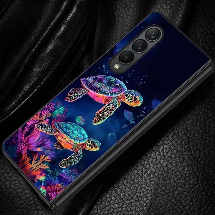 Phone Cover Case for Samsung Galaxy Z Fold 8 Ultra Z Fold 7 6 5 4 3 ZFold6 ZFold4 ZFold3 ZFold5 ZFold7 Ocean Science Fiction