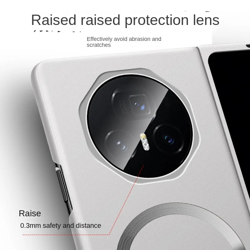 Für Magsafe Slim Bezels Magnetische Stoßfeste Hülle für den neuen Honor Magic V5 V3 Vs3 Vs2 V2 PC Ultra Dünne Harte Kameraschutzabdeckung – Detail 5
