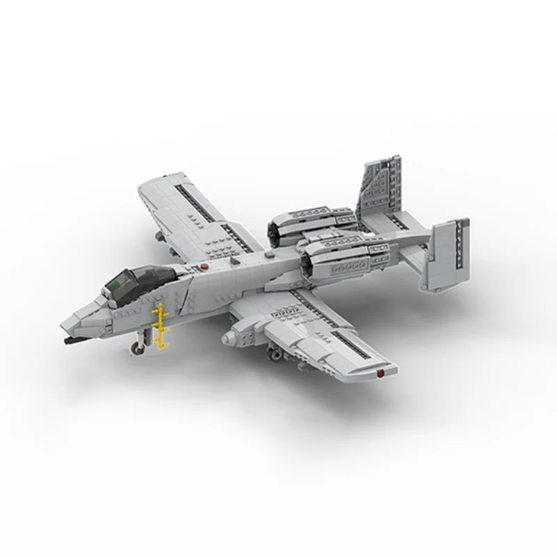 1224pcs MOC Fairchild Republic A Thunderbolt II 1 Model toys Building blocks Architecture Christmas gift DIY Brick Kids Birthday