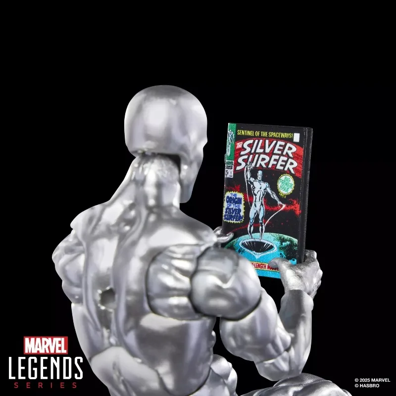 

【Pre-sale November 2025】New Original Marvel Legends Series Silver Surfer Action Figure Gift Model