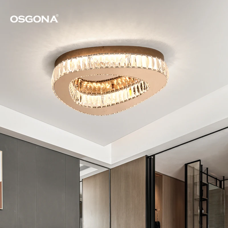 New Design Gold High Ceiling  Stainless Steel Led Ceiling Light Spotled  Light Spotround Ceiling Lamp for Indoor Home Lighting