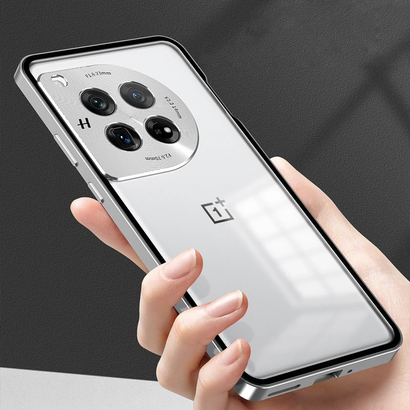 

Металлическая рамка из алюминиевого сплава, жесткий противоударный чехол для ПК, чехол для телефона OnePlus Ace3 Ace 3 Pro