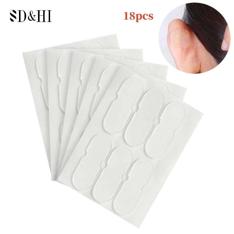 

18pcs/box Cosmetic Ear Corrector Elf Ear Stickers Ear Supporters Self Adhesive Cosmetic Ear Stickers Invisible Ear Stickers