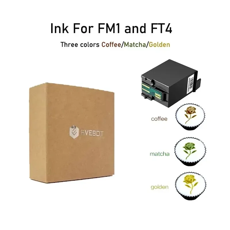 EVEBOT Food-grade certified consumables safe and environmentally friendly ink Cartridge compatible with EVEBOT FC/Pro/FM1/FT4