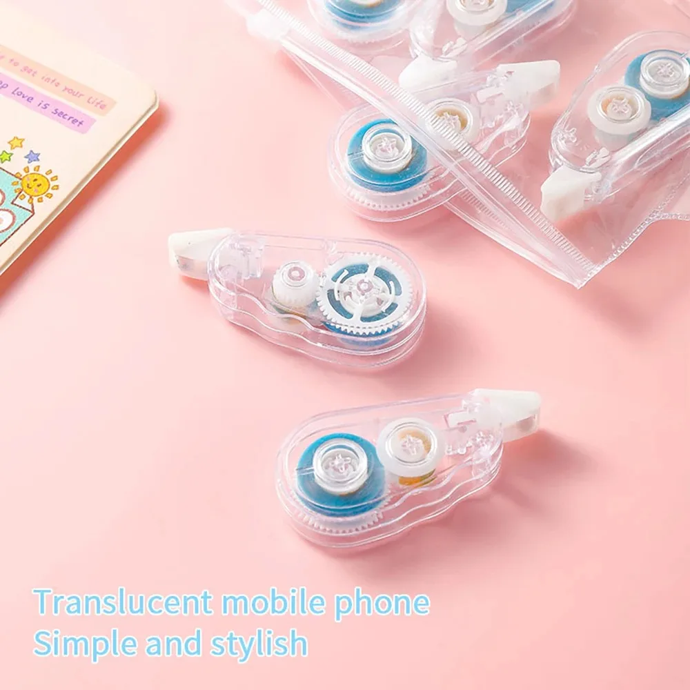 4 قطعة/المجموعة على الوجهين لاصق النقاط شريط لاصق خالية من الأحماض أرشيفال آمنة دائمة الشريط الأسطوانة عداء لصياغة وسكرابوكينغ