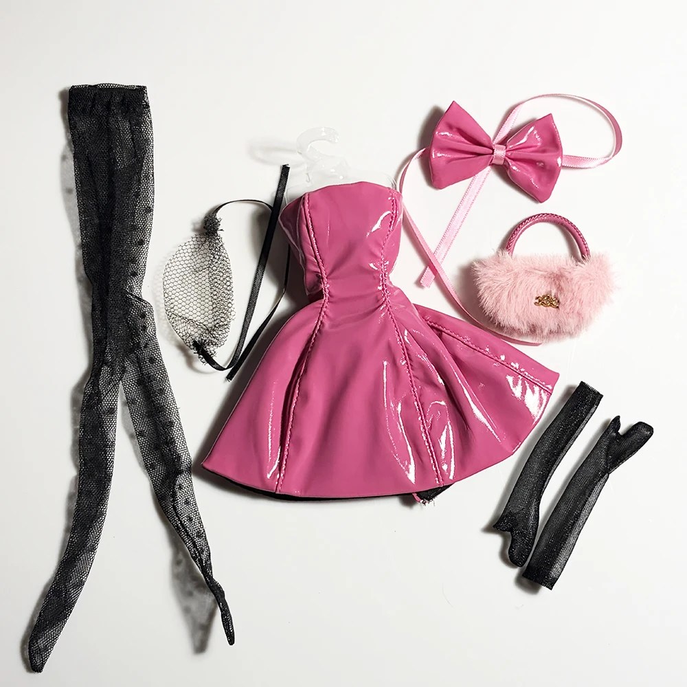 Xianxian Puppenkleidungsset, handgefertigter Wollmantel, DIY-Prinzessin, exquisites Make-up, Anziehspielzeug, Puppenzubehör für 11,5-Zoll-Puppen