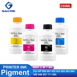 970 Pigment Ink 250ML Waterproof Ink For HP Officejet X451dn X551dw X476dn X576dw X555xh dn X585z/dn X585f For HP970 Ink