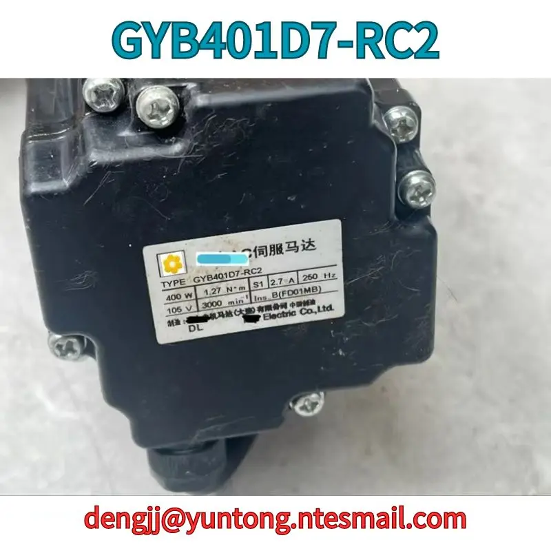 Used GYB401D7-RC2 servo motor test OK Fast Shipping