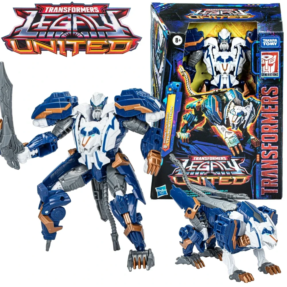 

In Stock Transformers Legacy United Voyager Prime Universe Thundertron Action Figure Model Toy Collection Hobby Gift