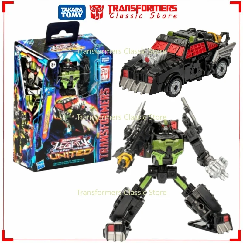 Em estoque clássico transformadores brinquedos legado unido deluxe classe star raider lockeddown cybertron autobots figuras de ação colecionáveis