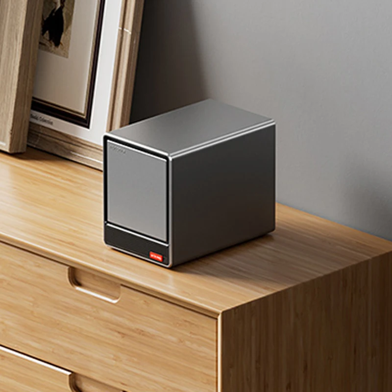 WTR PRO Mini PC Triple 4K 60Hz Displays, 4-Bay NAS, Supports 32GB DDR4 3200MHz, Dual 2.5G Ethernet Hard Drive Docking Station