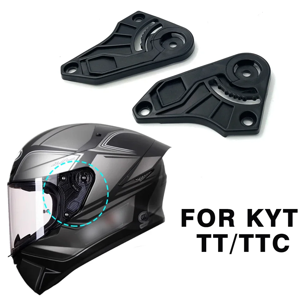 Motorcycle Helmet Visor Base Lock For KYT TT COURSE Viseira Capacete Mechanism Motorbike Helmet Essories