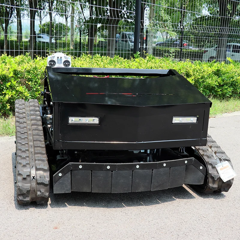 

Customized Remote-Controlled Lawn Mower with 800mm Cutting Width High Quality CE and EPA Certifications