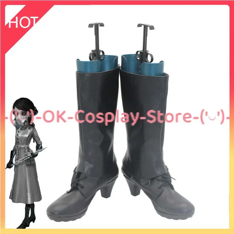 

Game Identity V Antiquarian Qi Shiyi Cosplay Shoes Anime Cosplay Prop Halloween Carnival Boots Custom Made