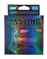 100M Fluorocarbon Coating Fishing Line  Carbon Fiber Monofilament Leader Line Carp Fishing Sinking Line