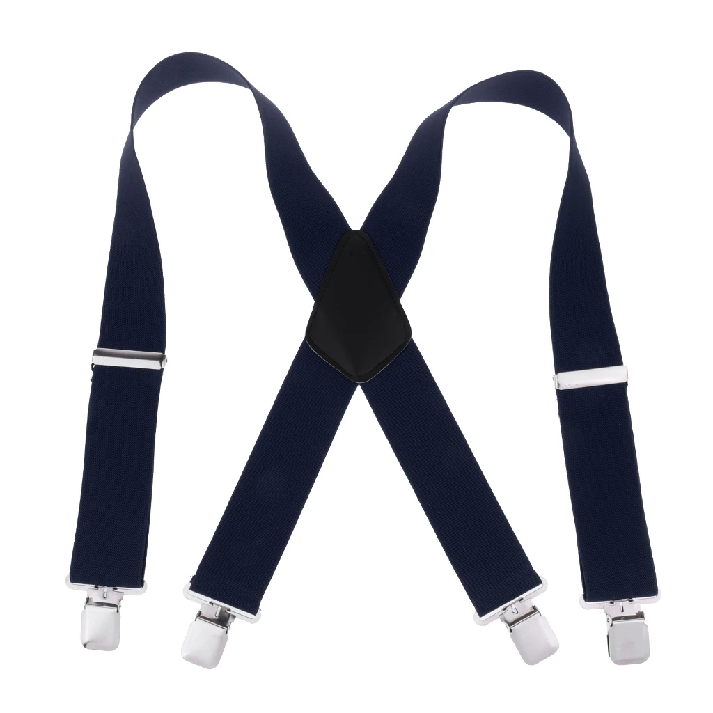 

Skinny Suspenders for Men Clip Design Suspender Trousers Holder Wide Straps for Business and Casual Outfits