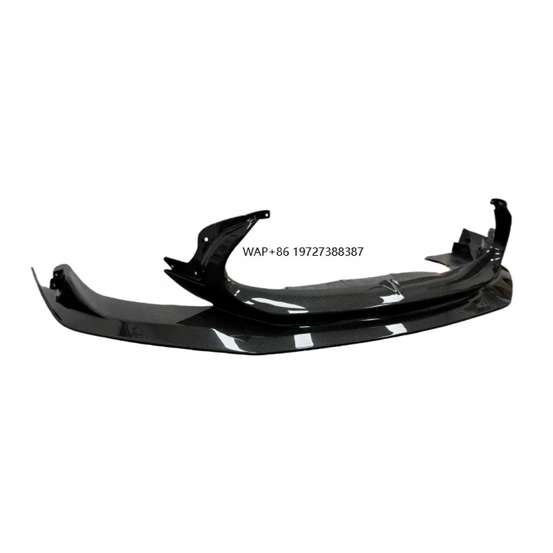 

For MC20 Upgrade 7D Style Carbon Fiber Front Lip Front Bumper Lip Body Kit