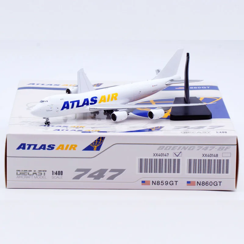 XX40147 Alloy Collectible Plane Gift JC Wings 1:400 Atlas Air 