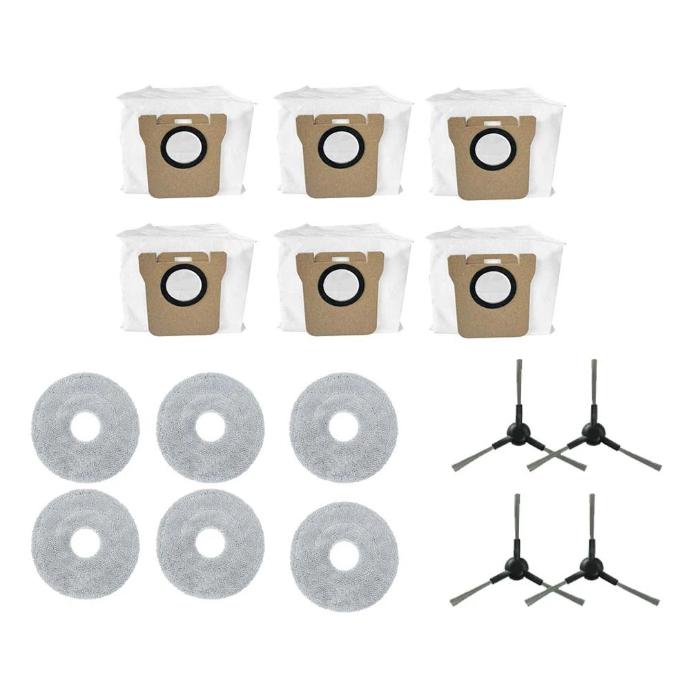 16 Uds. Para accesorios de barredora P20 Pro filtro de Cepillo Lateral principal polvo de trapo