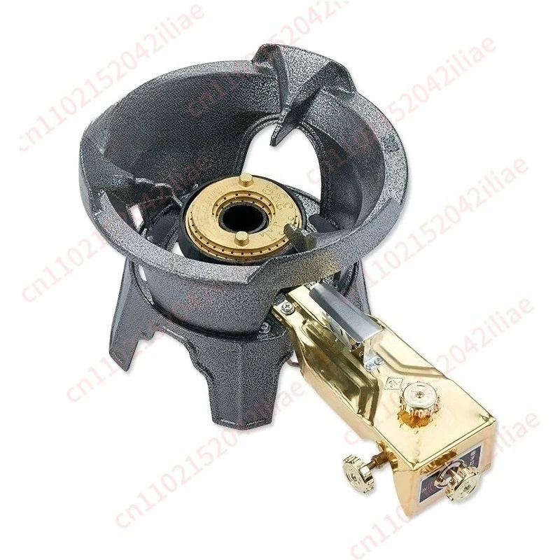 High Pressure LPG Gas Stove Single Burner Commercial Cooking for Food Stall Tricycle