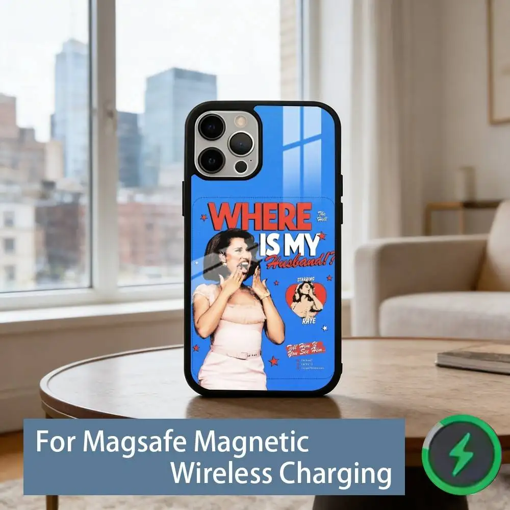 R-Raye Singer Phone Case For iPhone17,16,15,14,13,12,11 Plus,Pro Magnetic with Magsafe Wireless Charging