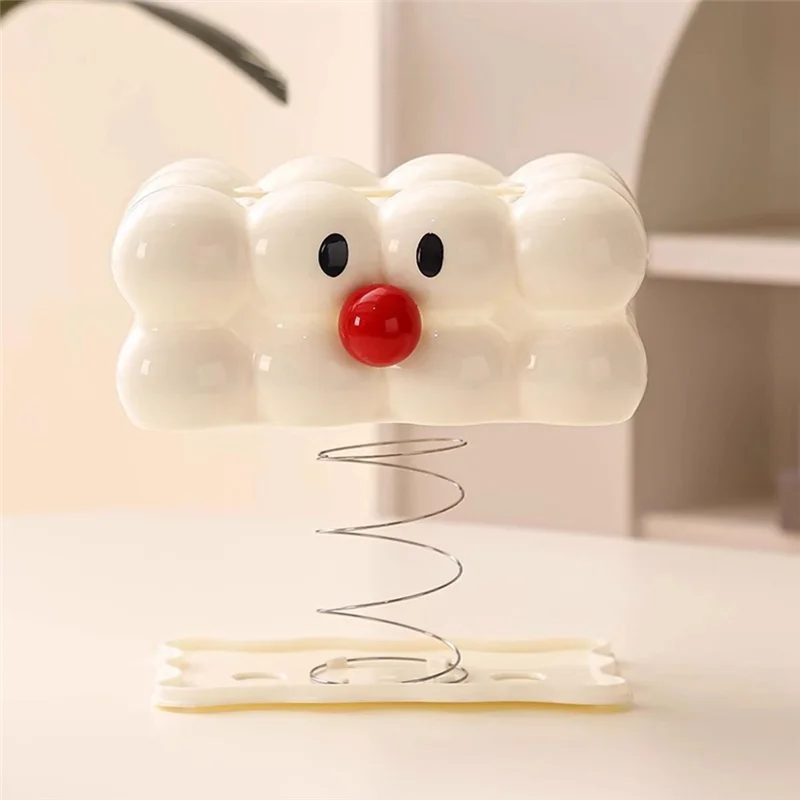 

Милая крышка коробки для салфеток, прямоугольная, белый держатель коробки для салфеток для ванной комнаты, тумбочка, настольный декор, диспенсеры для салфеток, прочный