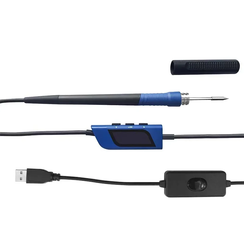 Atten GT-2010+ 5V 2A USB Rechargeable Digital Display Portable Soldering Iron Phone Repair Electric Welding Tool