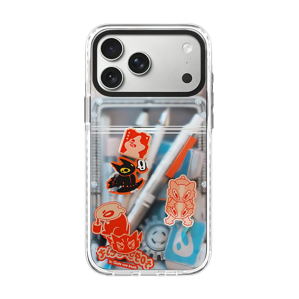 

603249 Acrylic / Mirror Magnetic Case: Compatible with IPhone 17 16 15 14 13 12 Pro Max 17 Air