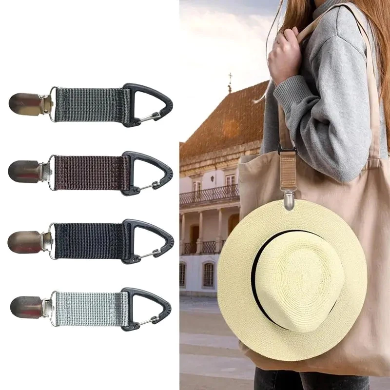 

1PC Alloy Hook Hat Clip, Used For Handbag Luggage PU Leather Hat Clip, Travel Bag Accessories