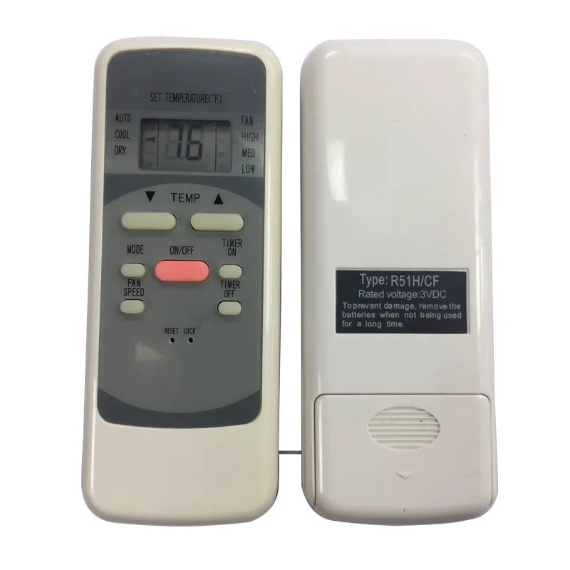 جهاز التحكم عن بعد الأصلي R51H/CF لجهاز التحكم عن بعد لمكيف الهواء ميديا