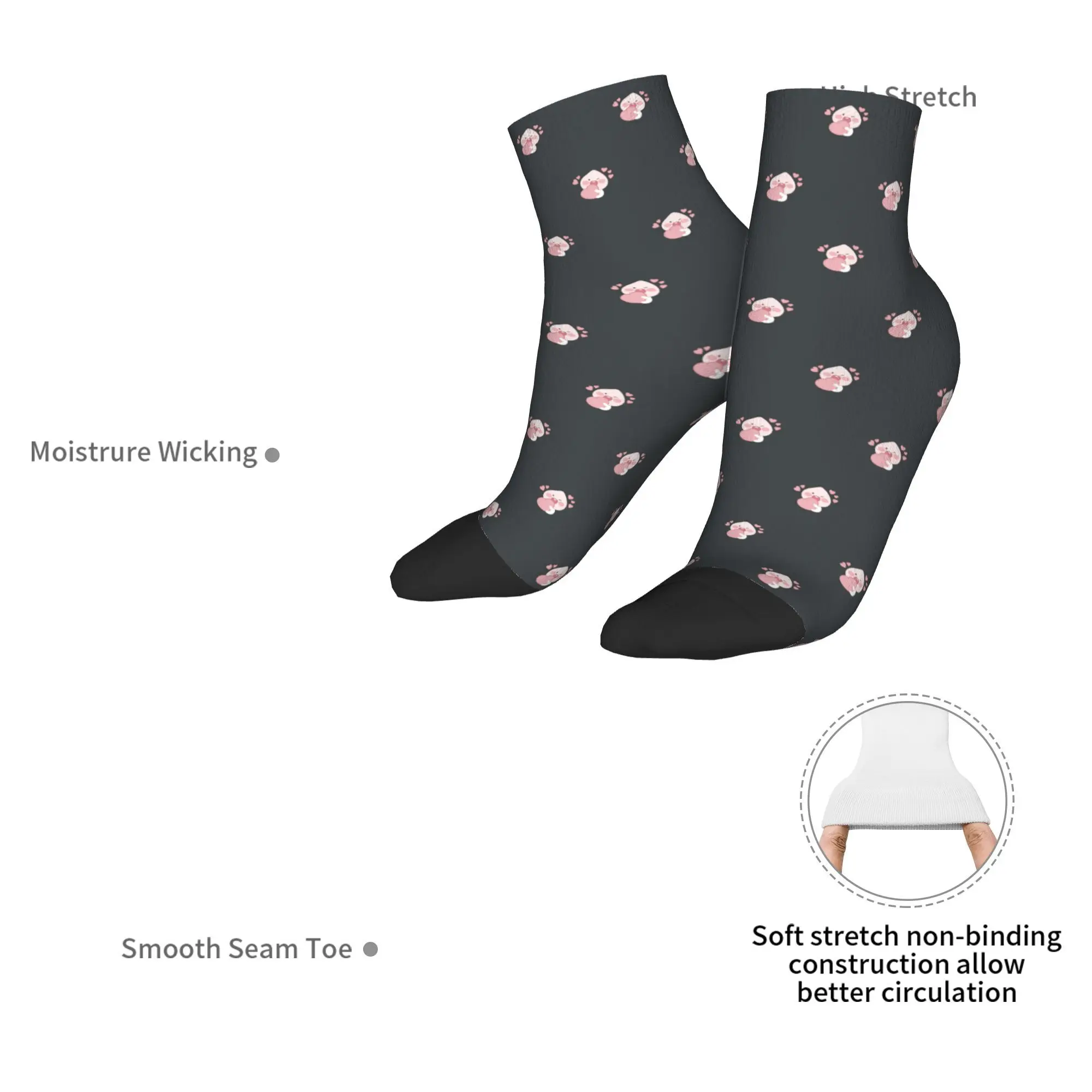 Calzini Silly Baby Apeach Calze Harajuku che assorbono il sudore Calzini per tutte le stagioni Accessori per regalo di compleanno unisex