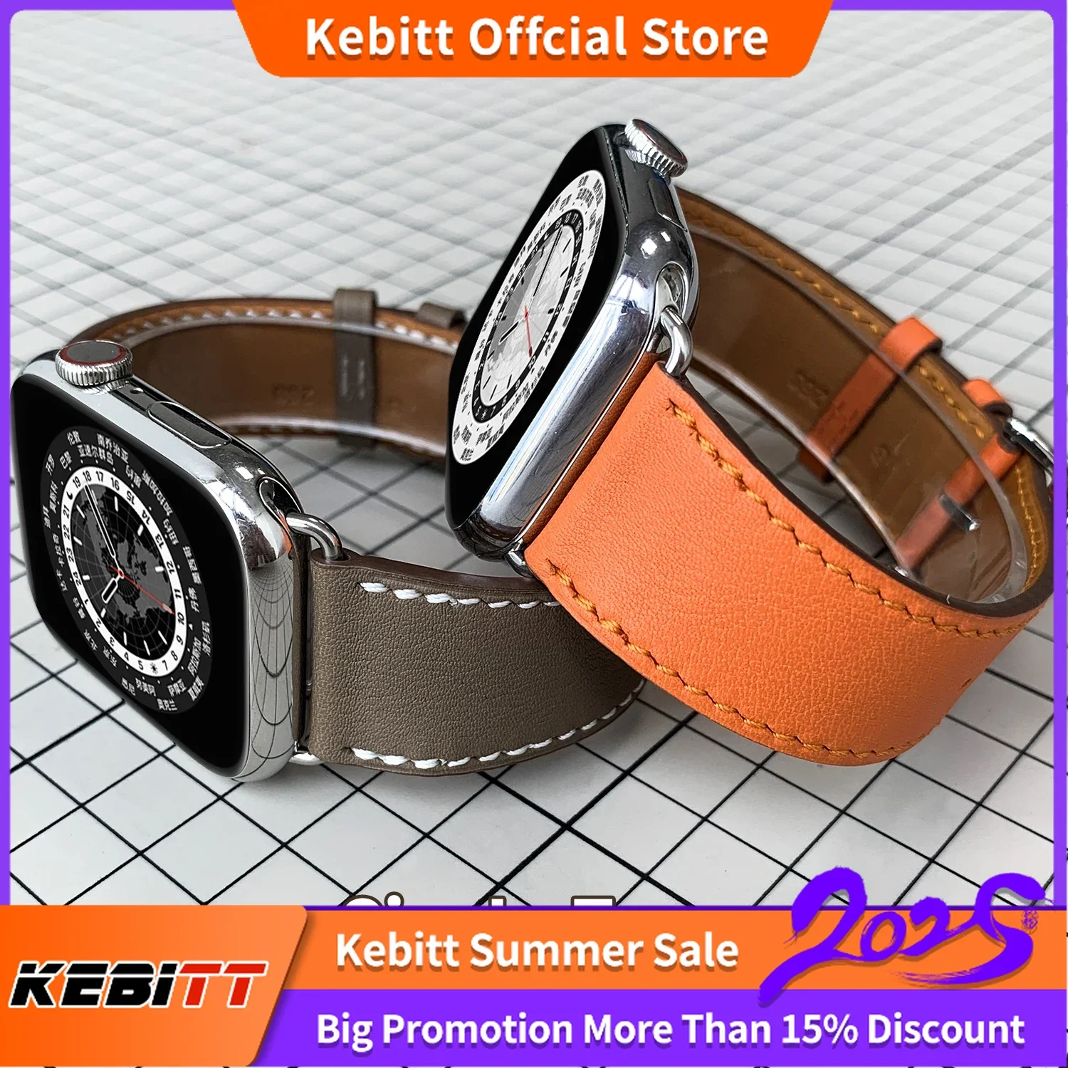 

Zartildros For Apple Watch 10 9 8 7 6 Strap 42MM 46MM 41mm 45mm 49mm High Quality Swift Barenia Leather Iwatch Ultra 2 Band