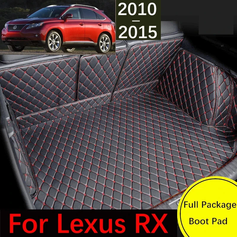 

Customized Leather Car Trunk Mat For Lexus RX 270 330 350 AL10 2010~2015 5 Seater Waterproof Mat Tray Carpet Mud Car Accessories