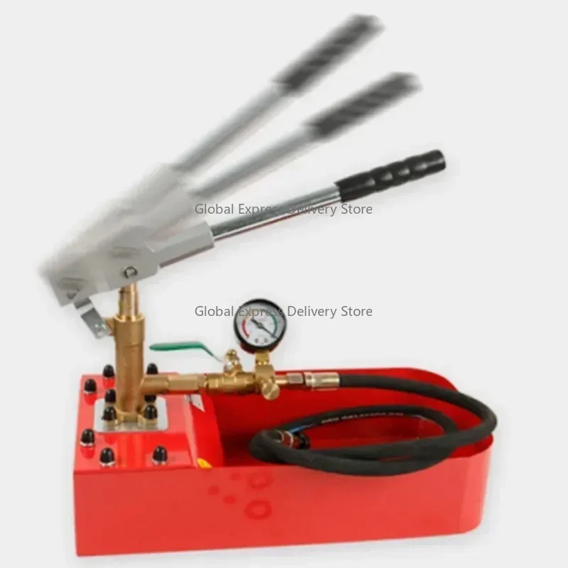 

Portable 220v50kg Copper Manual Pressure Test Pump Pipeline Pressure Test PPR Water Supply Water Test Machine Floor Heating Leak