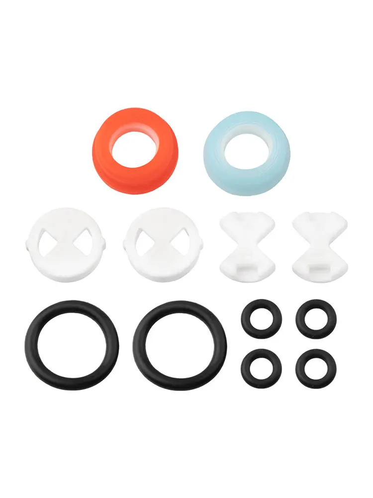 การซ่อมแซมก๊อกน้ําที่ยาวนาน ชุดเปลี่ยนตลับก๊อกน้ํา 12 ชิ้นชิปพอร์ซเลน ประสิทธิภาพการปิดผนึกที่แข็งแกร่ง