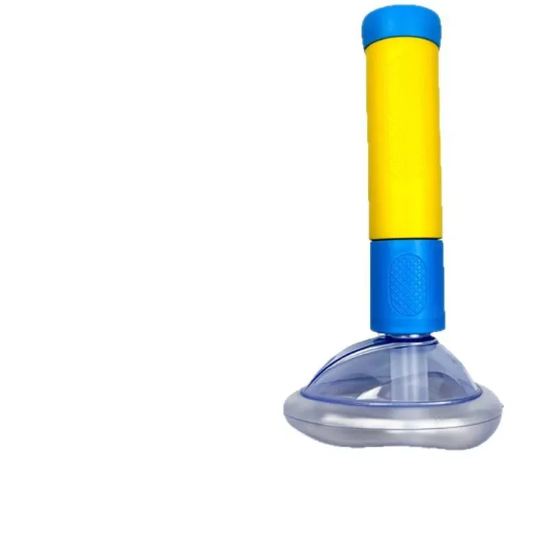 Heimlich first aid artifact anti-choking instrument mask throat negative pressure aspirator