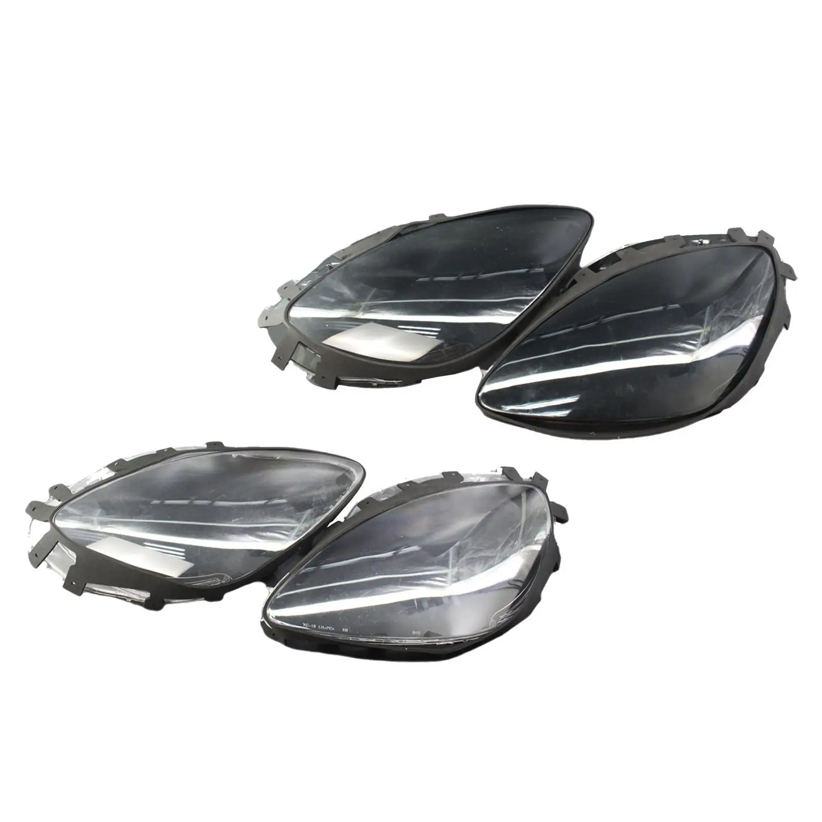 Headlight Lens Shell Covers for C6 2005-2013 20936417 20789711