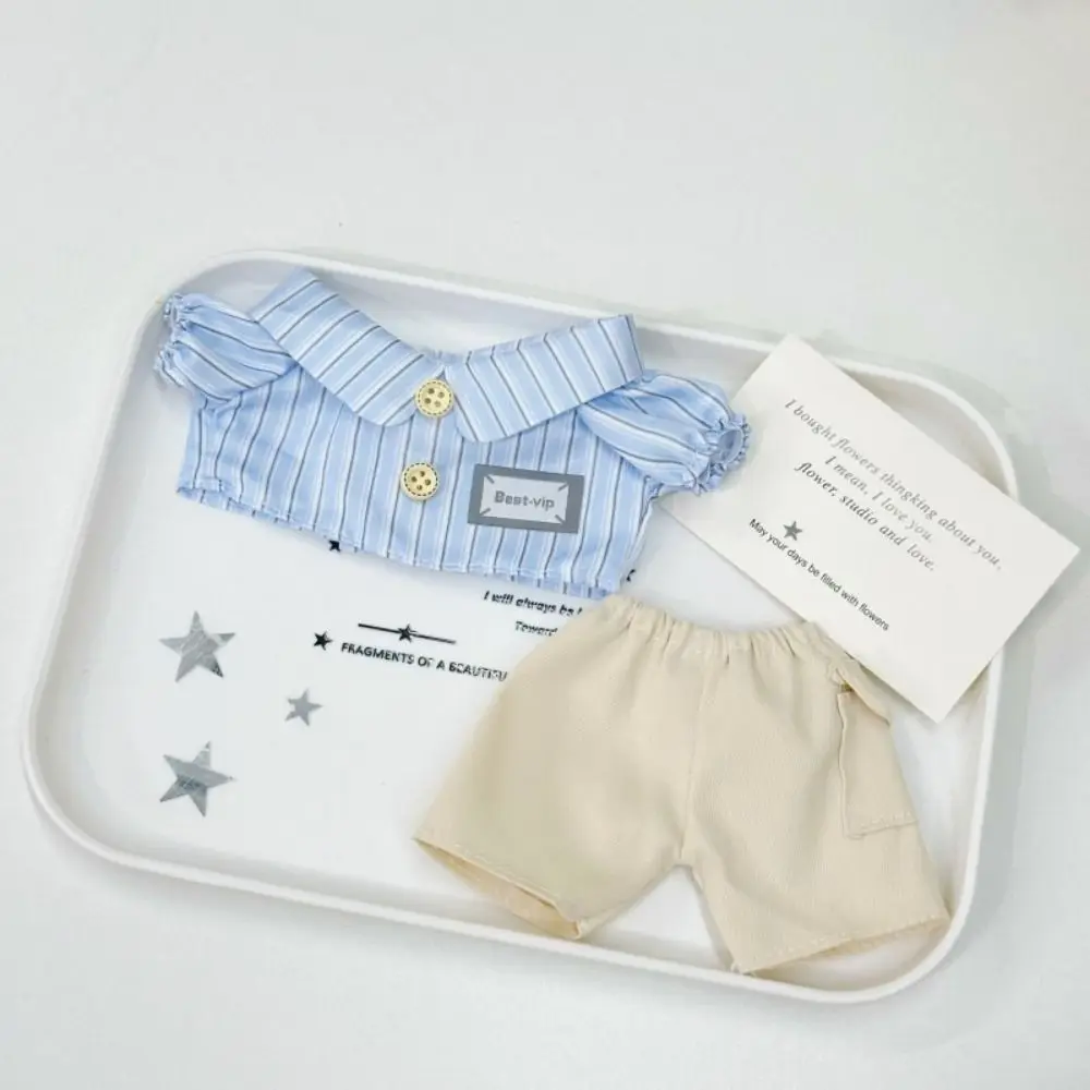 Urocze ubranka dla lalek z bawełny, miękka tekstura, nadające się do prania, pluszowe ubranka dla lalek, styl retro, urocze ubranka dla lalek w stylu francuskim retro.