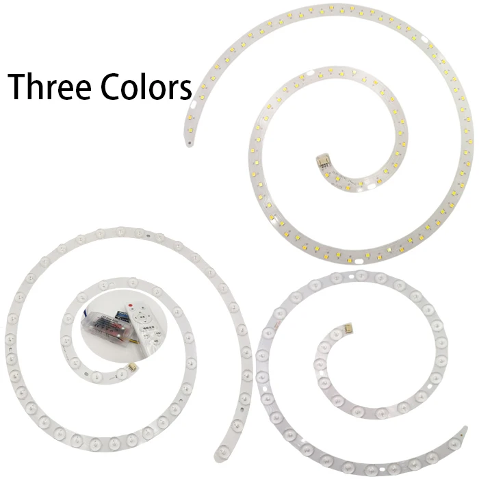 

24 Вт 36 Вт 18 Вт 26/37/29/39 мм наружный диаметр трехцветный альтернативный светильник House Chip SMT SMD светодиодный цоколь спиральная лампа излучатель шарика лампы