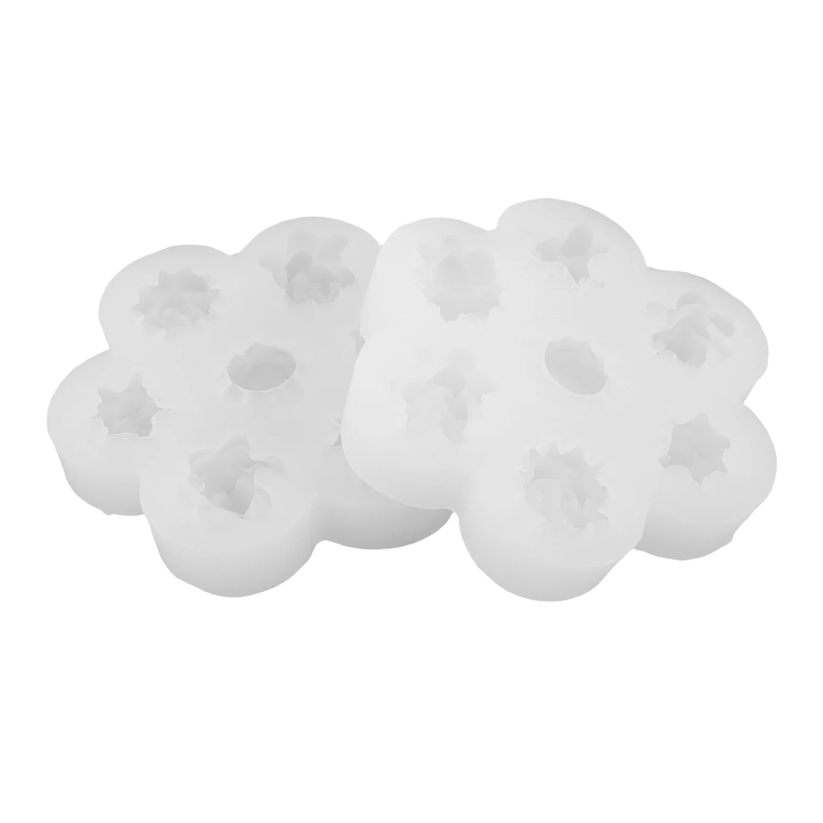 

2Pcs Succulent Silicone Scented Mold Handmade Soap Fondant Chocolate Mold for DIY Making Craft DIY Fondant Mould