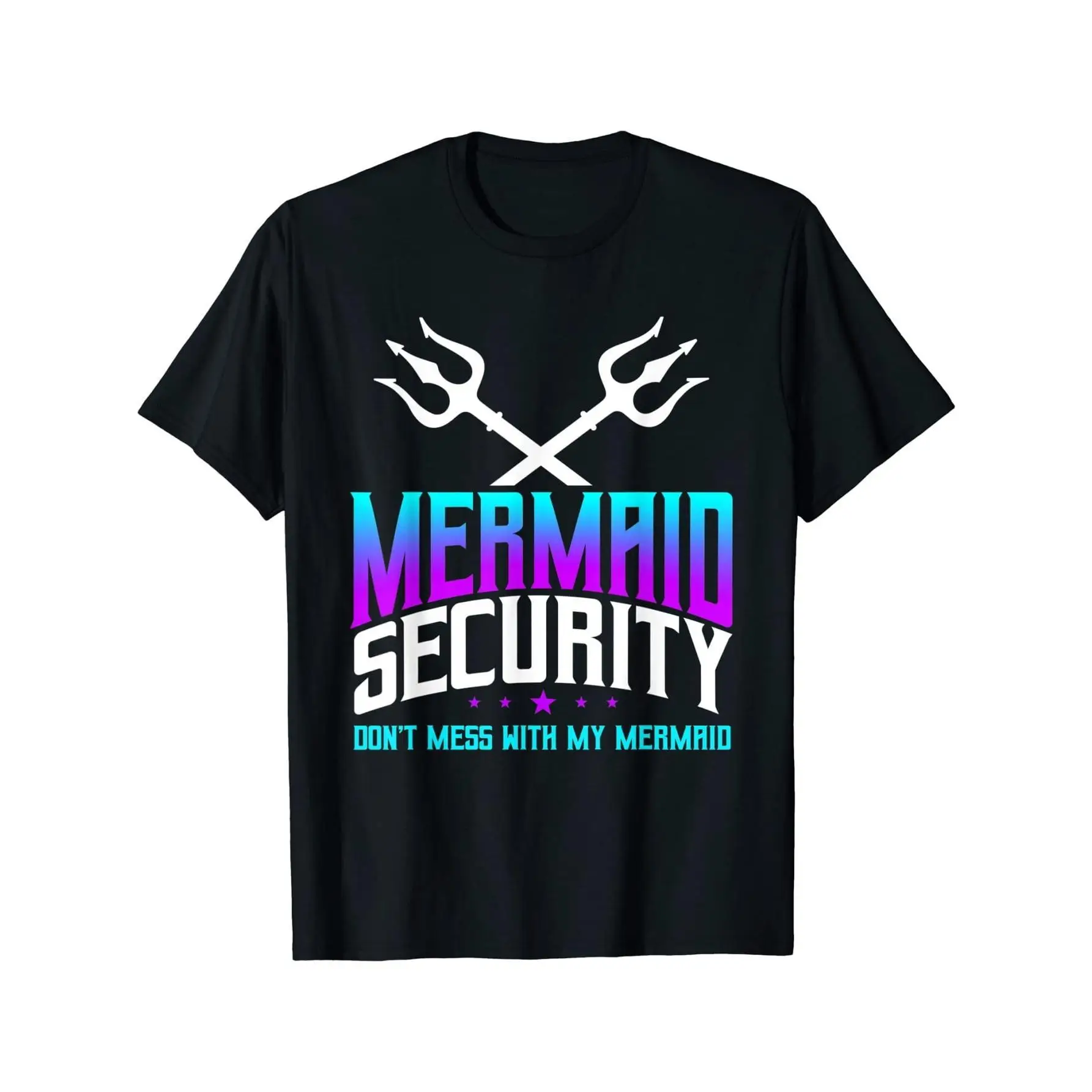 

Mermaid Daddy Father's Day Merman Dad Papa Merfolk T-Shirt